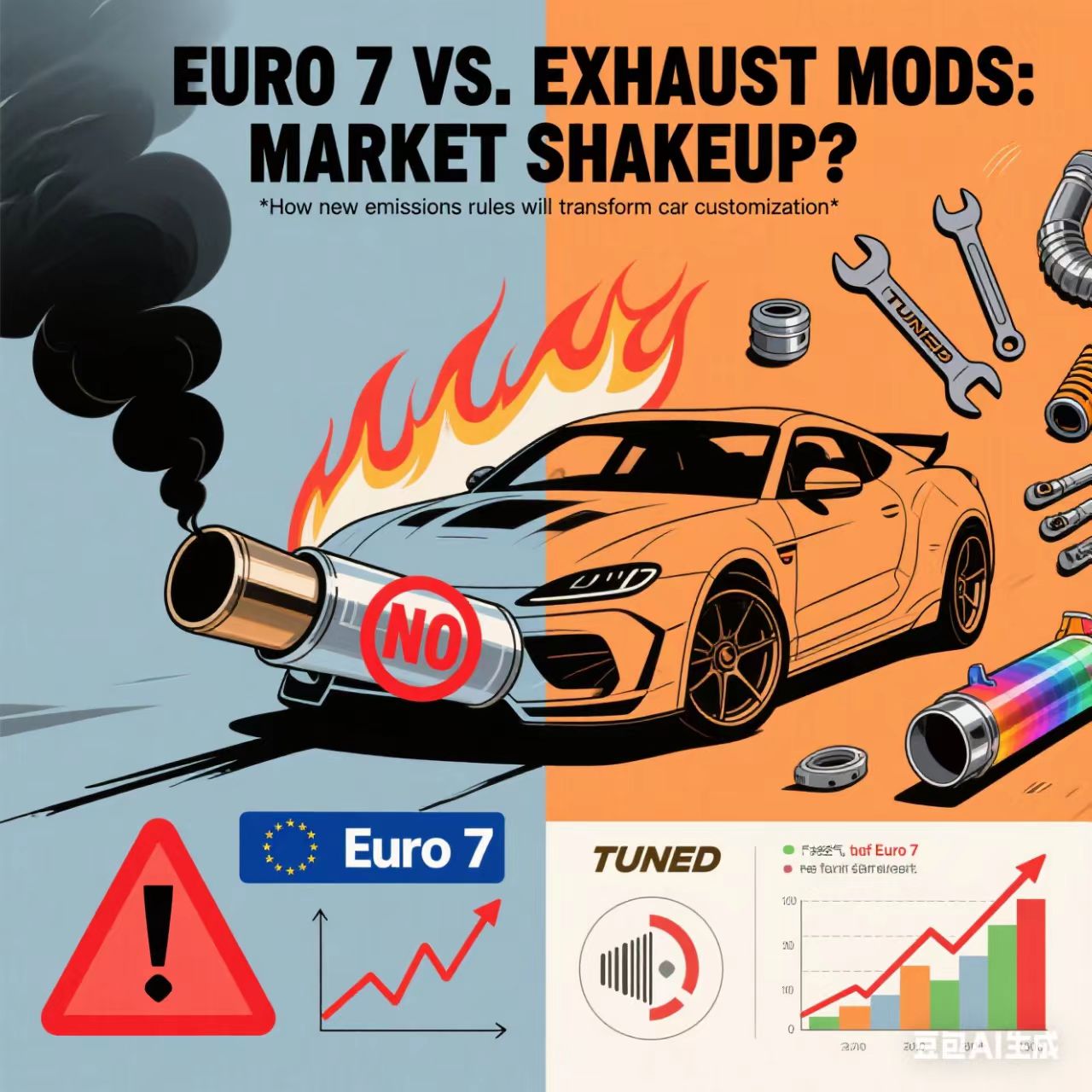 The Impact of Euro 7 Emission Standards on the Automotive Exhaust Pipe Modification Market
