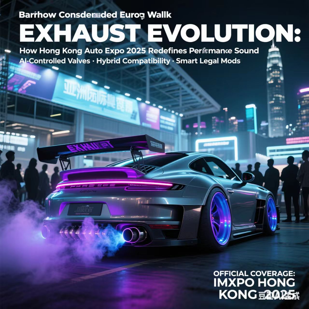 Hong Kong Auto Expo 2025: Impact on the Automotive Exhaust Modification Industry