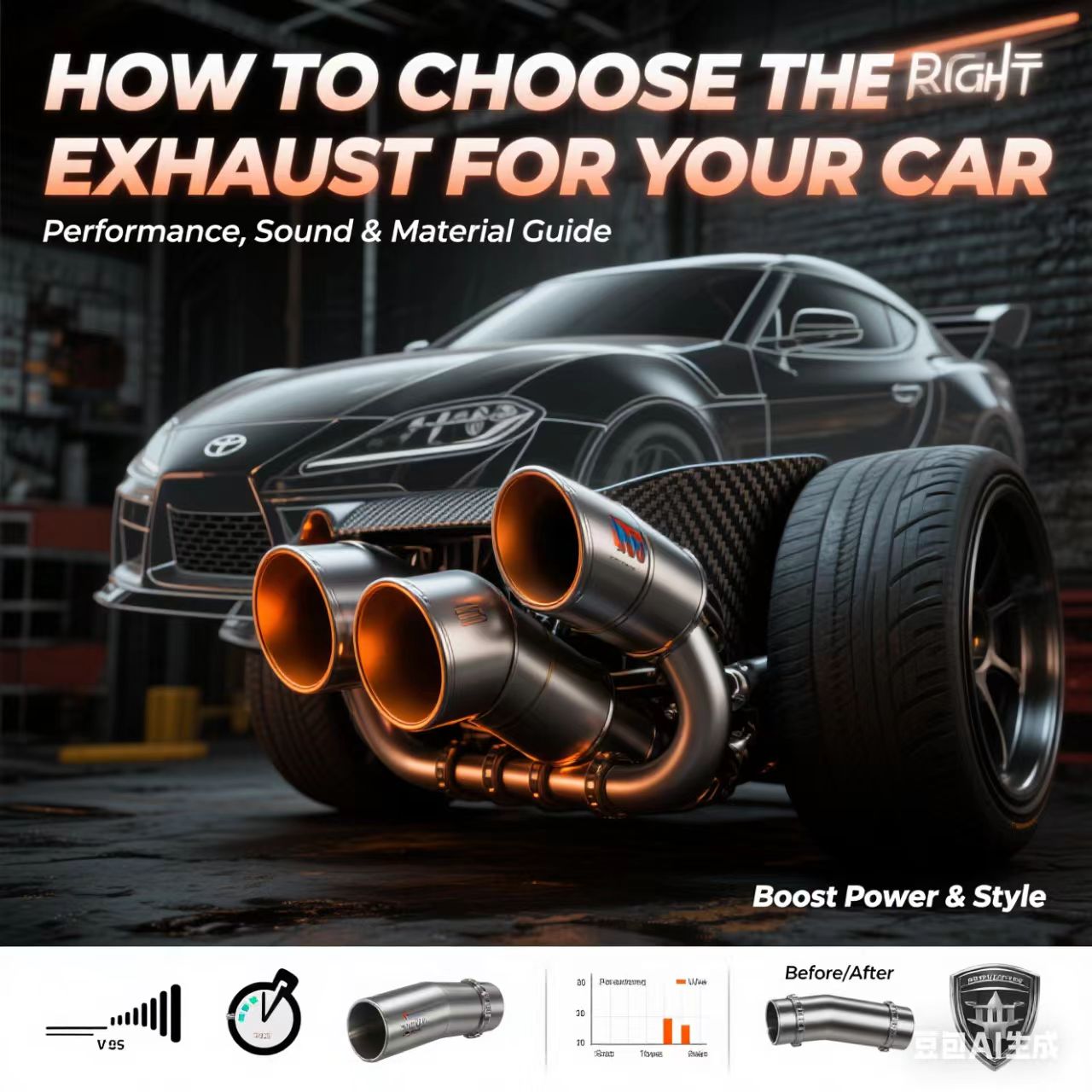 How to Select the Perfect Modified Car Exhaust Pipe