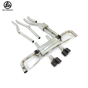 MW G05 G06 X5 X6 40i B58 3.0T Catback Ss304 Valved Exhaus...