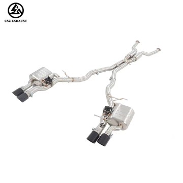 BMW M5 E60 E61/M6 E63 E64 S85 5.0L V10  Catback Ss304  Va...