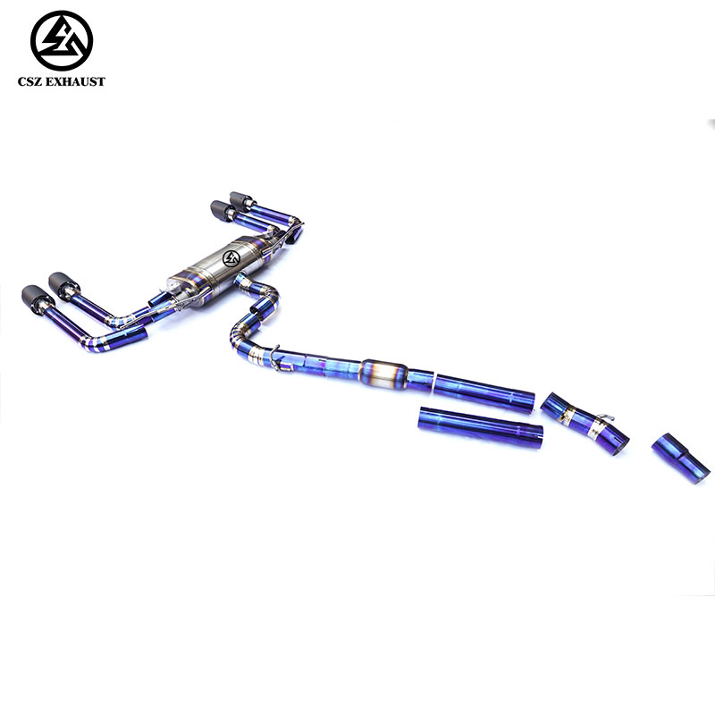 Audi S3 8V 2.0T Catback Titanium Valved Exhaust Pipe