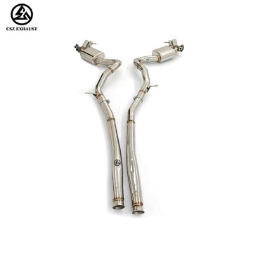 Mercedes-Benz S63 AMG W222 5.5T Valvetronic Catback Stain...