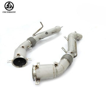 McLaren 570S 650S MP4-12C 600Lt 540C Straight Downpipe wi...
