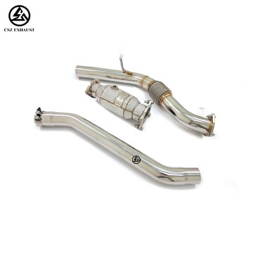 2017-2020 Audi A4 A5 A6 A7 Q5 2.0T B9 Catted Downpipe Fro...