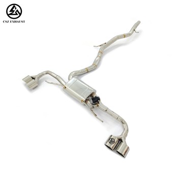 Audi Q7 2.0T 2019-2023 Valved Catback Stainless Steel Exh...