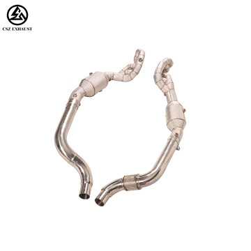 Ford Mustang 5.0L V8  Manifold Headers with Heat Shield