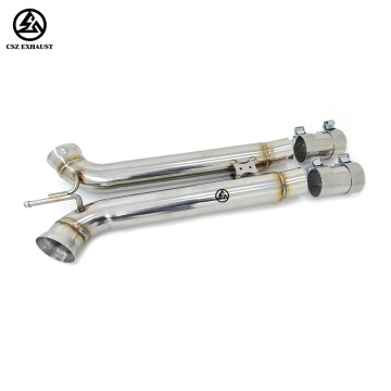 Porsche Panamera 971 2.9T Front Section H-pipe Straight Pipe