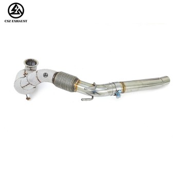 VW Volkswagen GOLF MK7 7.5 GTI 2.0T Downpipe Catted With ...