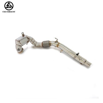 Volkswagen VW Tiguan L 2.0T Downpipe With Heat Shield