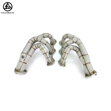 Porsche 718 GT4/Spyder/GTS 4.0L Manifolds with Heat Shiel...