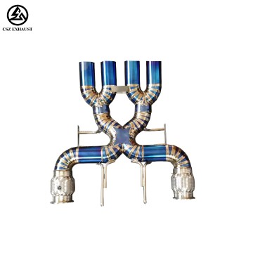 Mclaren 720S 4.0T V8 Titanium Axleback Exhaust Upgrading ...