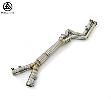 BMW S58 X3M F97 X4M F98 3.0T Midpipe with Resonator