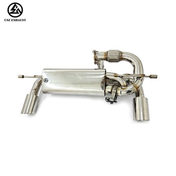 Lotus Emira 3.5L V6 Valved Axleback Stainless Steel Exhau...