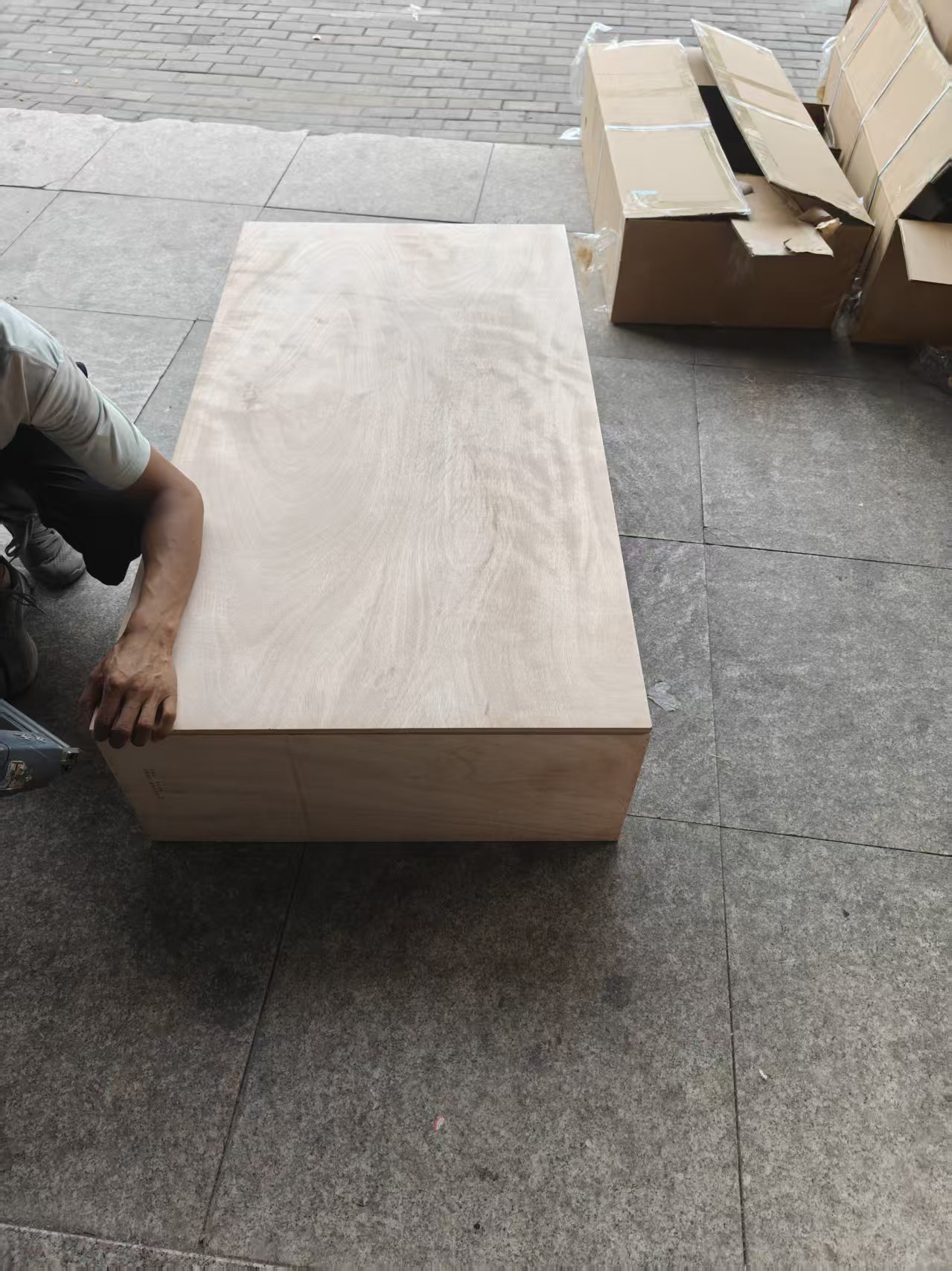 New Wooden Case Packaging for Exhaust Systems