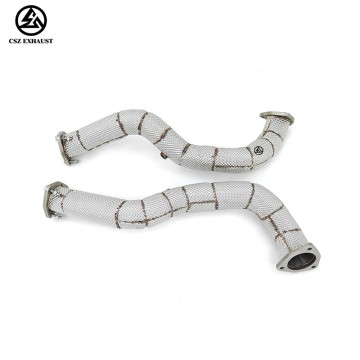 Porsche 718 Cayman GT4/Spyder RS 4.0L Straight Downpipe E...