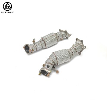 Nissan GTR R35 3.8T V6 Catted Downpipe with Heat Shield