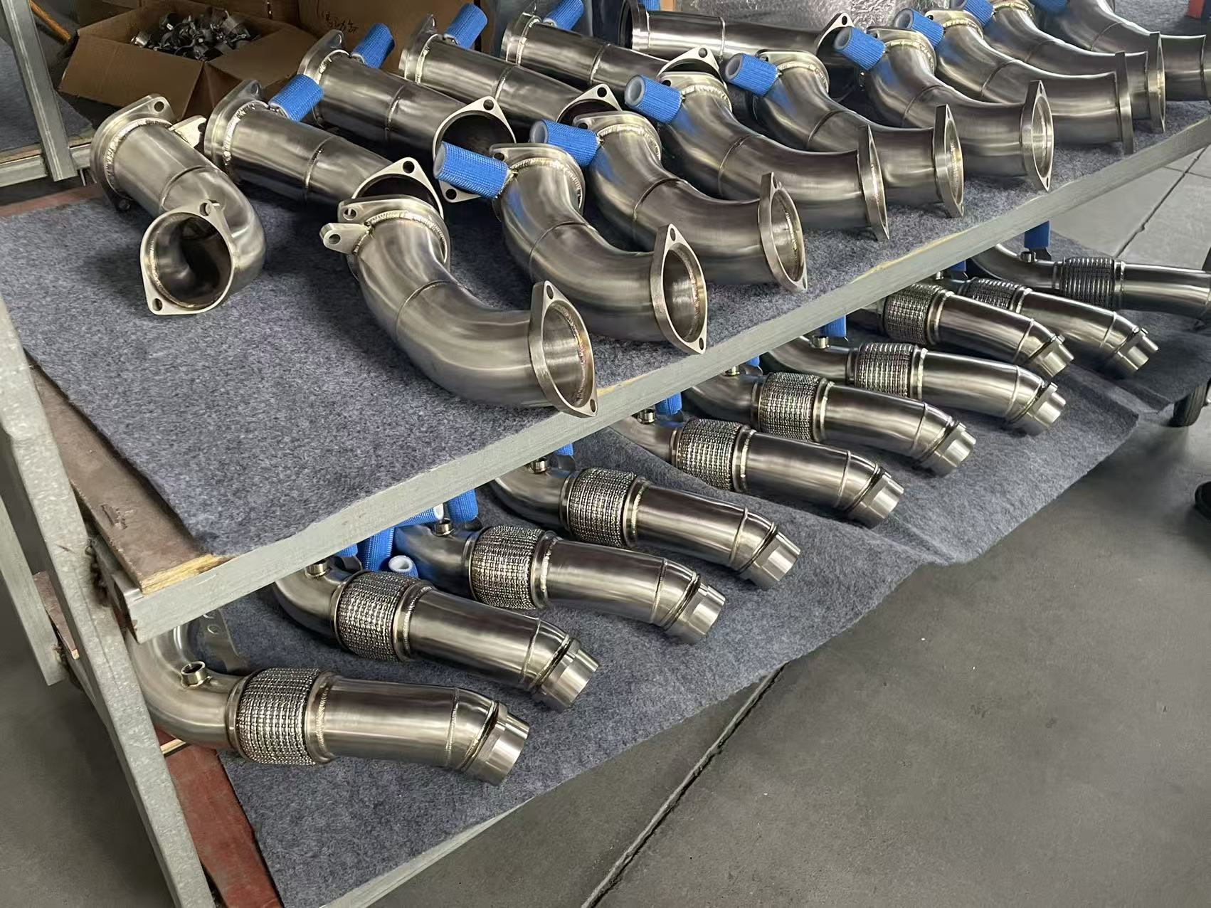 BMW G90 M5 Straight Downpipes are put on production