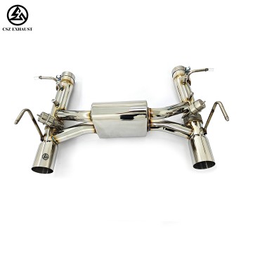 Ferrari F8 3.9L V8 Pneumatic Valved Axleback Stainless St...