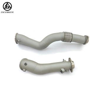 BMW G87 M2 G80 M3 G82 M4 Downpipe 3.5inch to 3inch Cerami...