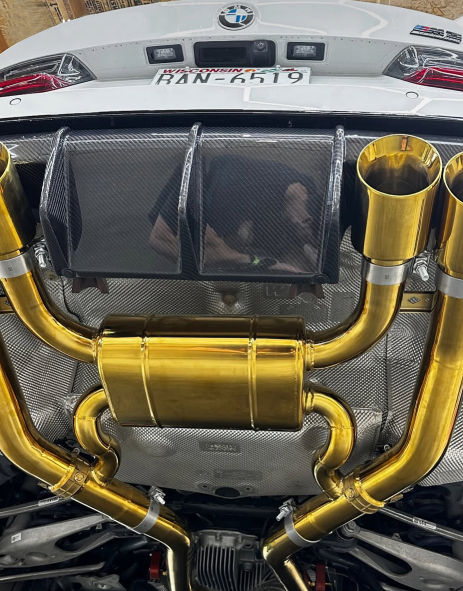 Feedback for BMW G80 M3 Gold Catback