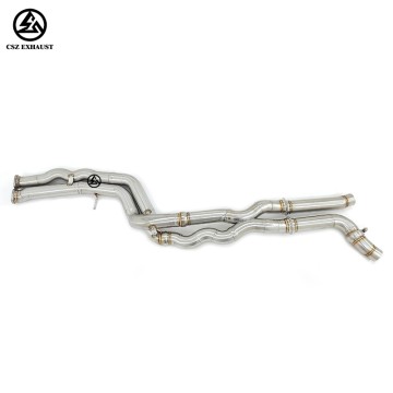 BMW S55 M2CS/M2 Competition F87 3.0T Equal Length Midpipe...