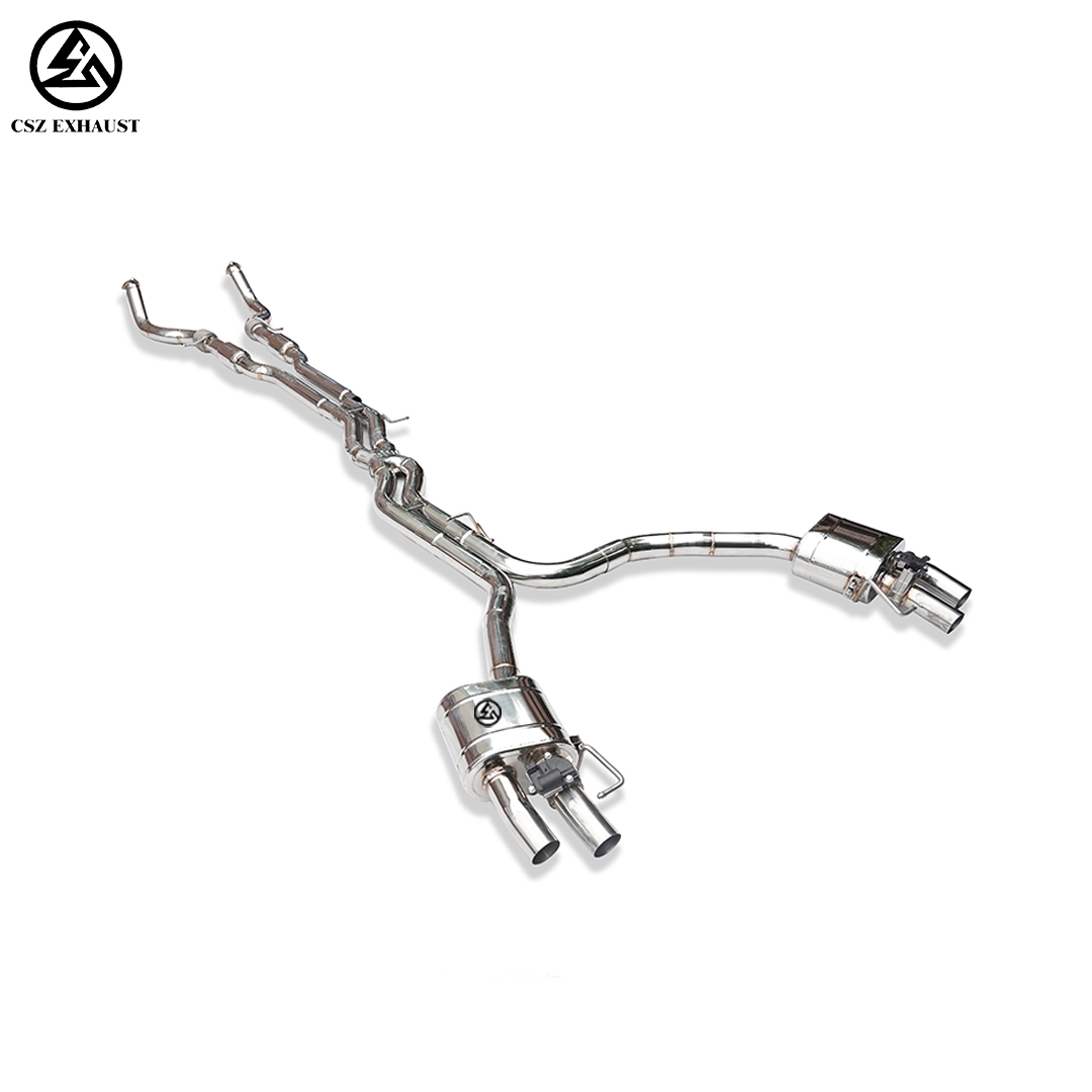 Audi A8 S8 D4 4.0T Front Pipe Valvetronic Catback Stainle...