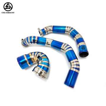 BMW S55 M2C M3 M4 F80 F82 3.0T Turbine Pipe Titanium Exha...