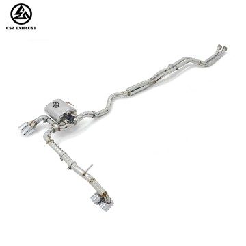 BMW E90 325i 330i N52 2.5L Valved Catback Stainless Steel Exhaust System