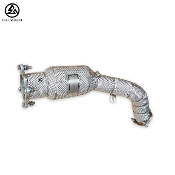Audi A5 B8 2.0T 2008-2017 Ss304 Catted Downpipe With Heat...