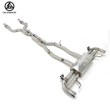 Mercedes-Benz C43 GLC43 AMG 3.0T SS304 Catback Valvetroni...