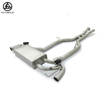 Mercedes-Benz SLS AMG C197 Valved Catback Stainless Steel Exhaust System