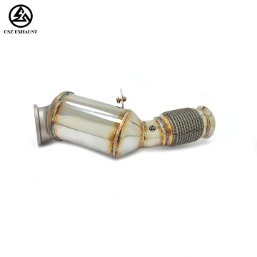 BMW 325i 330i B46 B48 G20 G28 2.0T Downpipe Stainless Ste...