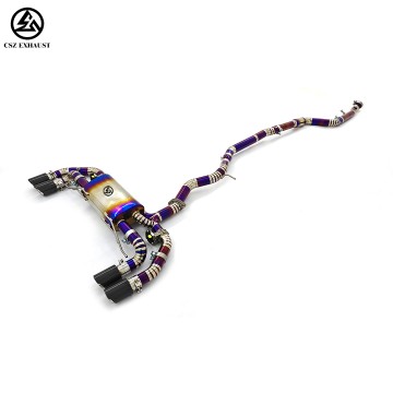 BMW G20 320E 330E B48 2.0T Valved Catback Titanium Exhaus...