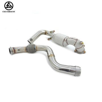 Mercedes Benz A180 A200 A260 AMG W176 2.0T Downpipe Stainless Steel Exhaust Pipes
