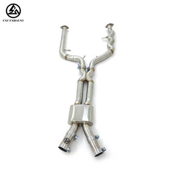 BMW S58 M2 G87 M3 M4 G80 G82 3.0T 3inch Equal Length Midpipe Stainless Steel Exhaust System