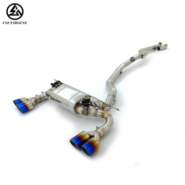BMW F44 M235i B48 valved catback Stainless Steel Exhaust System