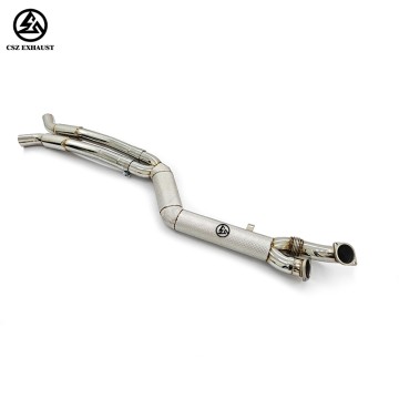 BMW S58 M2 G87 3.0T Midpipe Stainless Steel with Heat Shield Exhaust System