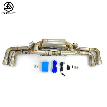 Ferrari F360 3.6L TItanium Alexback Pipe Valved Exhaust System