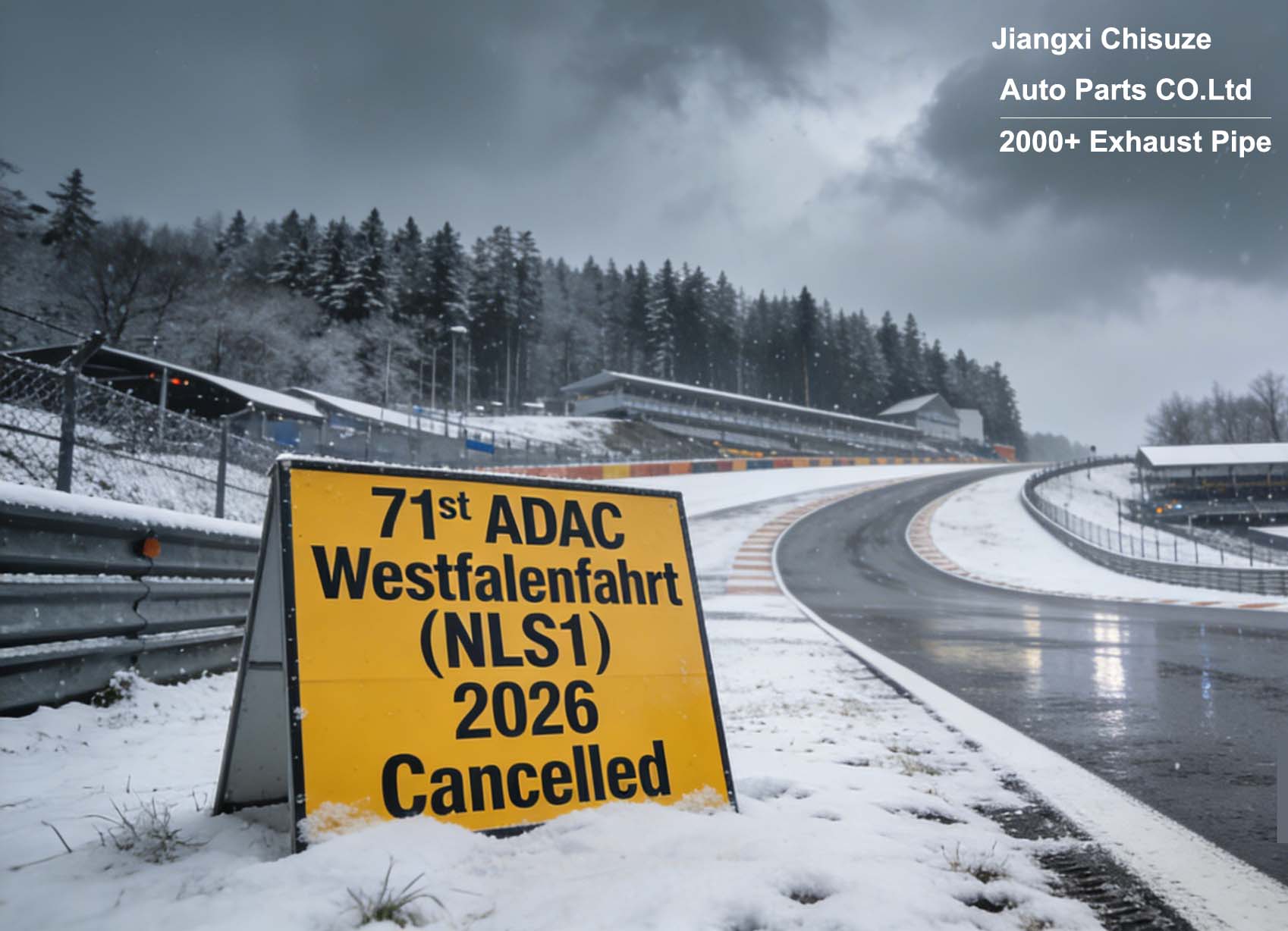 71st ADAC Westfalenfahrt (NLS1) 2026 Cancelled Due to Severe Weather