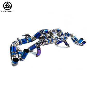 Lamborghini Huracan LP580-2/LP610-4 Axleback Pipe Valvetronic Titanium Exhaust System