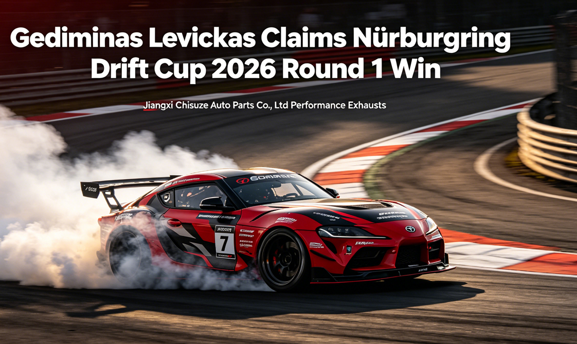 Gediminas Levickas Claims Nürburgring Drift Cup 2026 Round 1 Win – Power Boosted by Performance Exhaust Tech