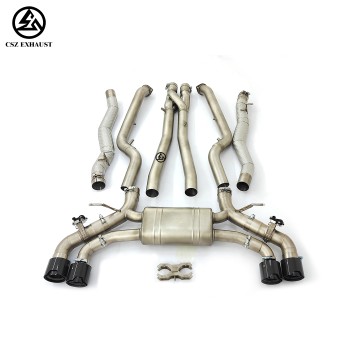 BMW G90 M5 4.4T Catback with New Design Z-pipe Stainless Steel Vlaved Exhaust System