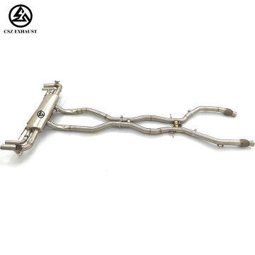 Mercedes-Benz GLE63/GLE63S AMG W167 4.0T 2021-Catback Valved Stainless Steel Exhaust System