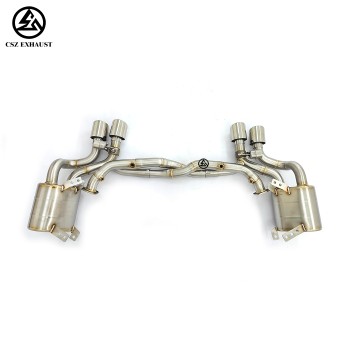 Porsche 911 997.1 3.6L 3.8L Valved Alexback Pipe Stainless Steel Exhaust System