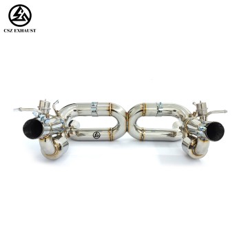 Ferrari F8 3.9T Alexback Pipe Valvetronic Stainless Steel Exhaust System