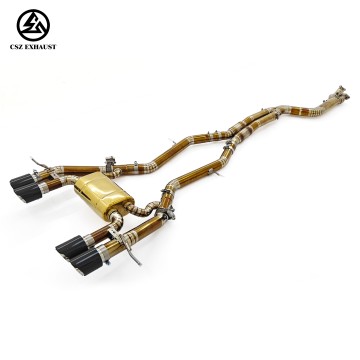 BMW G80 G82 M3 M4 S58 3.0T Titanium Catback with Resonator Valvetronic Exhaust System