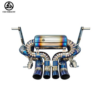 Lamborghini Aventador S LP740-4 6.5L V12 Alexback Pipe Titanium Valve Exhaust System
