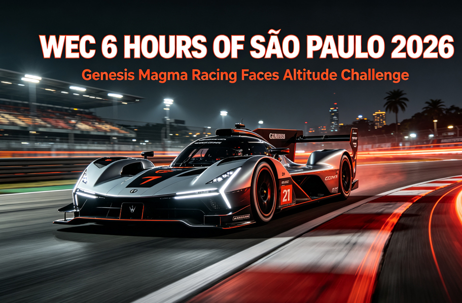 Genesis Magma Racing Takes On 2026 WEC 6 Hours of São Paulo Altitude Challenge