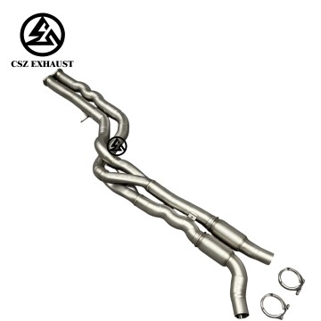 BMW F87 M2C S55 3.0T Midpipe Equal Length Z-Pipe Stainless Steel Exhaust System